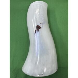 Kosta Boda Swedish Kjell Engman Catwalk Vase 11” Signed
